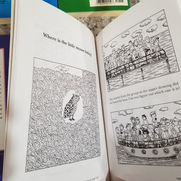 5 Puzzle Books for Kids - Picture 3 of 9